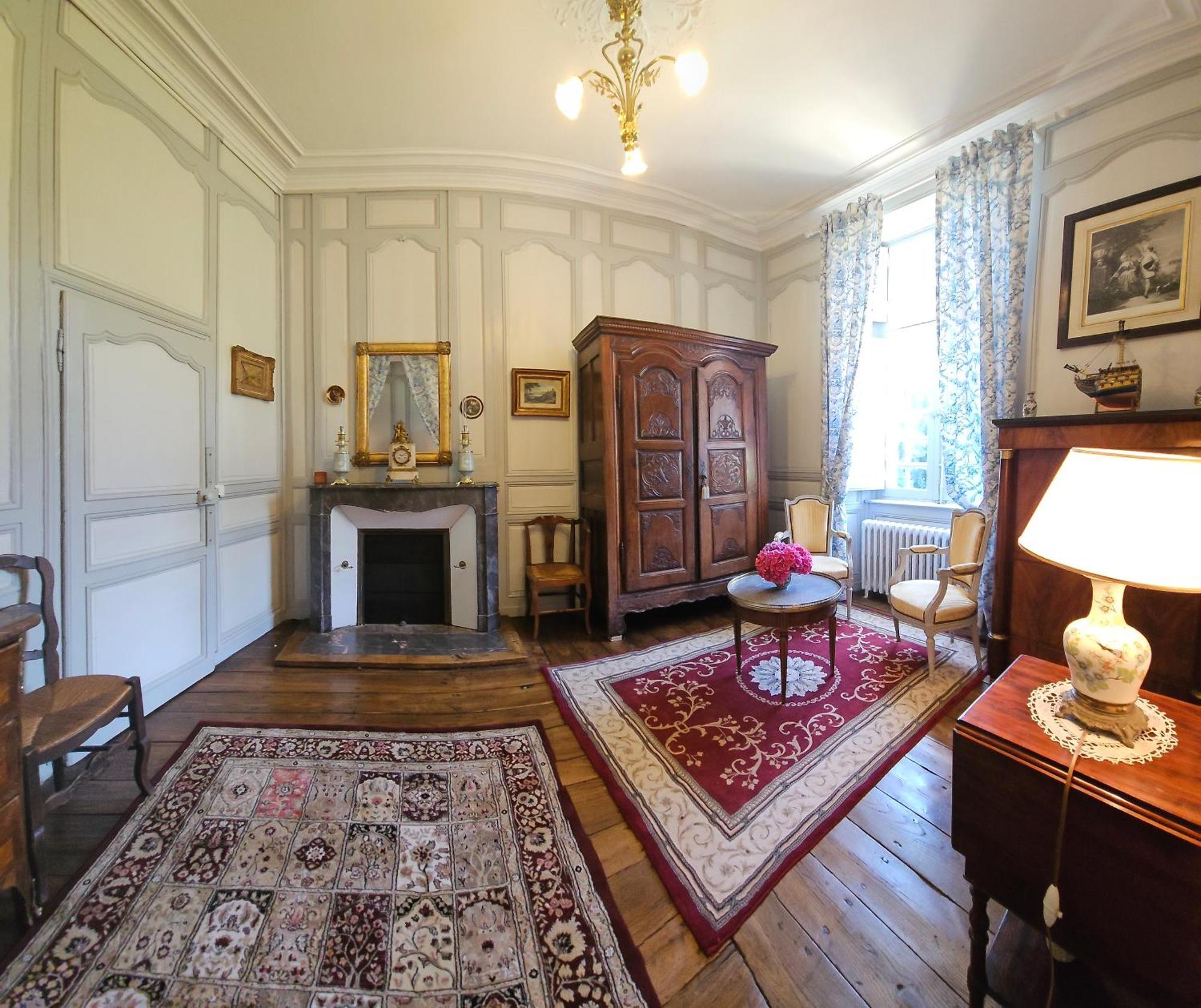 Chateau Du Bois-Riou Quévert Kamer foto